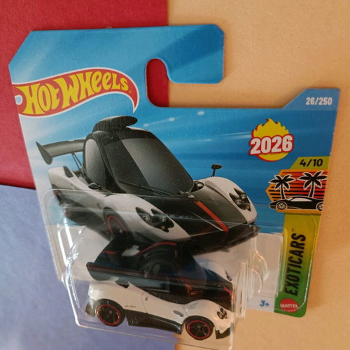 Hotwheels Pagani Zonda Cinque Tooned new 2026