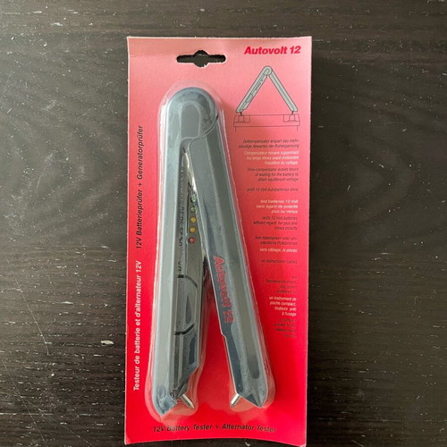 Autovolt car battery tester new, sealed
