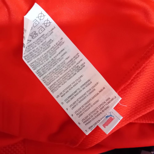 Puma red shirt XL with long and short sleeve new, Olympiakos