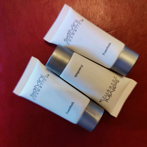 Travel foambath new, pack of 3 pieces