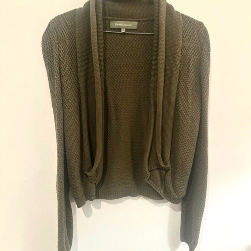 Bershka khaki cardigan like new, size S
