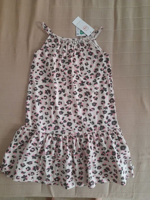 Cool Club leopard print kids dress new, sizes 98-128 cm