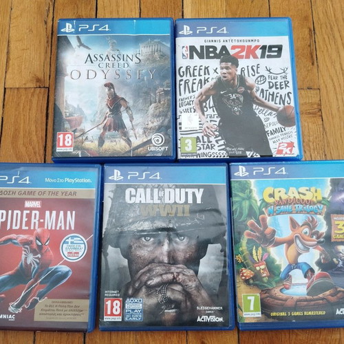 Cartridges ps4