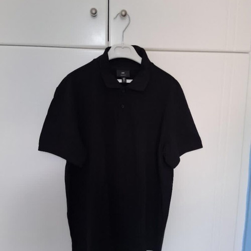 Polo shirt H&M new, black, size M
