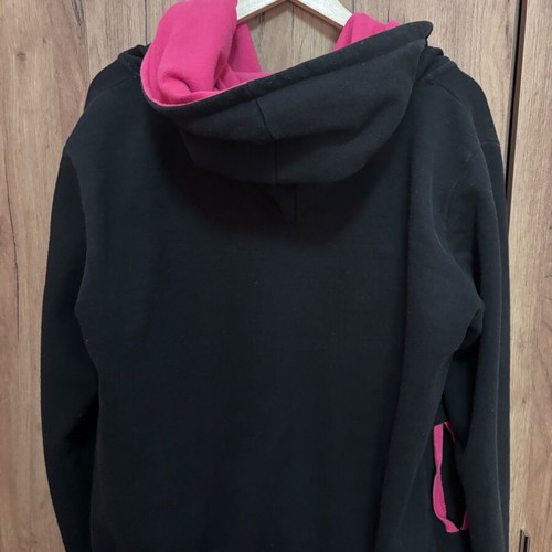 Body move jacket used XXL with large hood and broken zipper