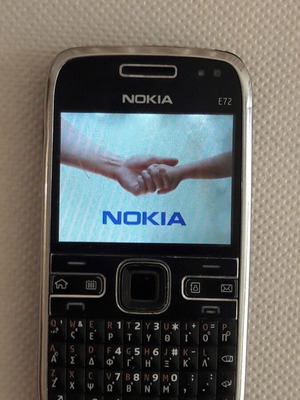 Nokia E72-1 mobile phone, made in Finland