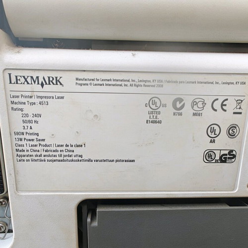 Lexmark E260d Laser Printer used