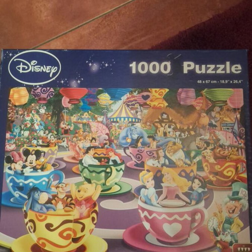 Disney Puzzle 1000pc like new
