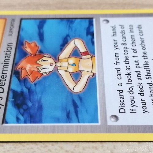 Pokémon Misty's Determination Evolutions 2016 Uncommon Card Near Mint