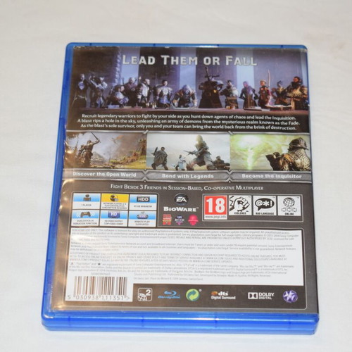 Dragon Age Inquisition PS4 game