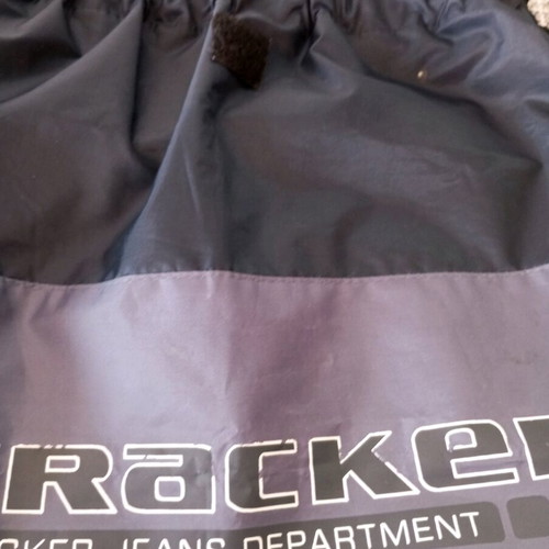Backpack like new, black and gray, foldable for travel