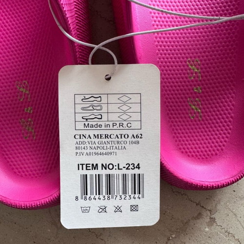 L&L Women's Slippers Size 38 New Pink