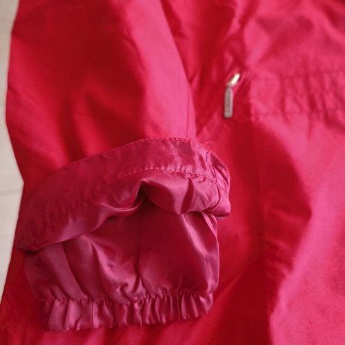 Claire Katrania women's trench coat used, red, size XL
