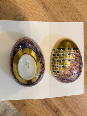 Limoges France egg handmade like new