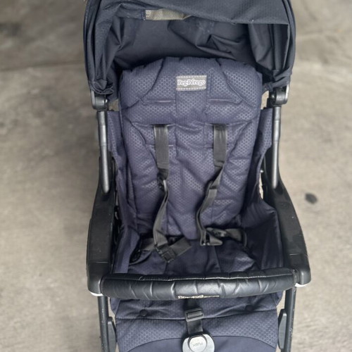 Peg Perego Aria Shopper stroller used, lightweight foldable, made in Italy
