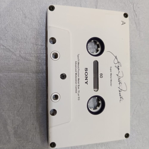 Sony Super Metal Master cassette tape used