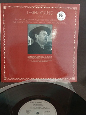Lester Young Vol 2 μεταχειρισμένο βινύλιο jazz