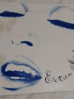 Винил Madonna Erotica 1992 първо издание с дефекти на корицата