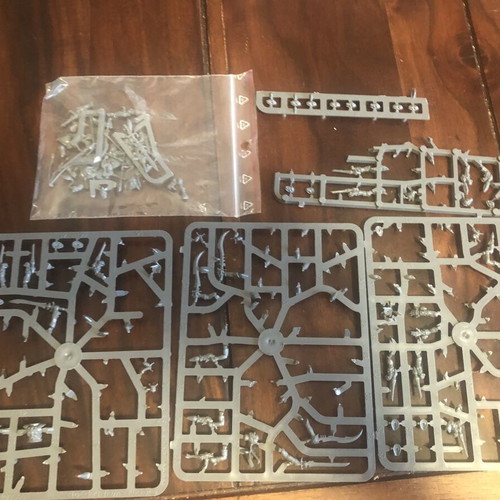 Harlequin Eldar Bits used from Games Workshop sprues