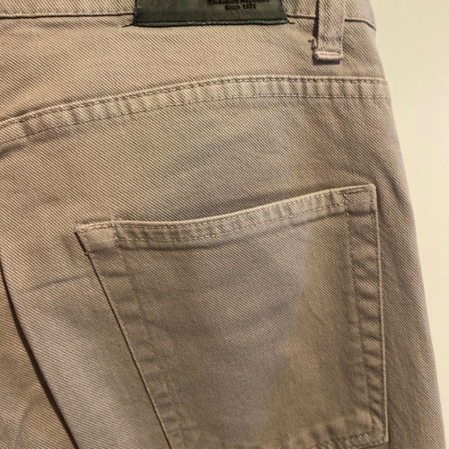 Men's denim pants Zara used, gray