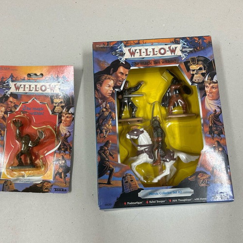 Tonka 1988 Willow Heroic Collector Set 2 and Troll Evil Creature new