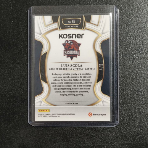 Select Luis Scola jersey number 4/5