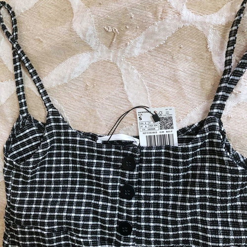 Mango Small dress new, black mini with elasticity
