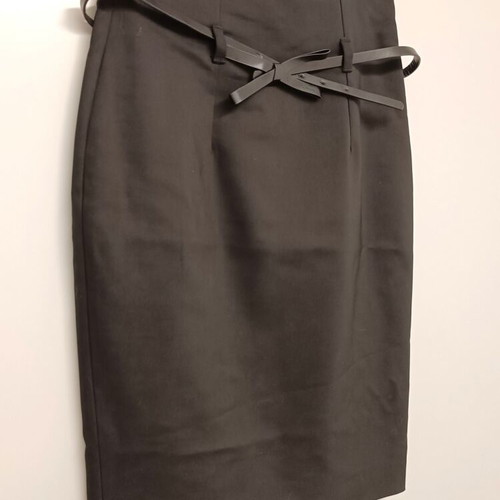 Liu Jo black pencil skirt size S new with belt