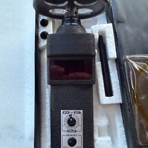 Shimpo DT-107 Tachometer and Tachograph like new, Japanese