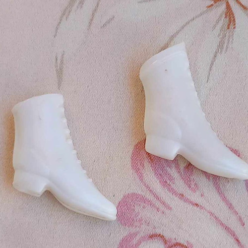 Bibi Bo white boots used