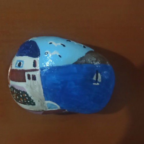 Painted stones new, various designs and colors