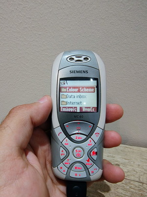 Siemens MC60 mobile phone used, working