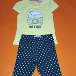 Baby girl summer set 9 months new, Funky cotton blend