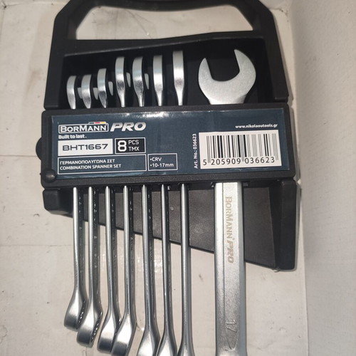 Bormann BHT1667 Combination Spanner Set new