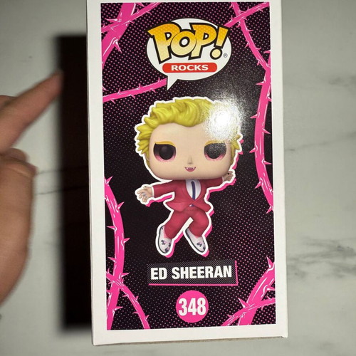 Funko Pop! Rocks Ed Sheeran 348 Special Edition new