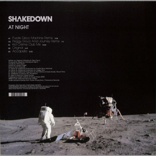 Shakedown At Night electronic music vinyl