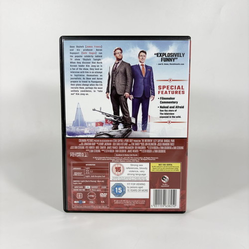 The Interview DVD like new with English subtitles