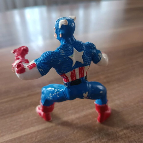 Captain America figure used, 10cm height