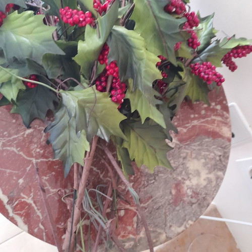 Mistletoe used, pack of 5 artificial for Christmas decoration