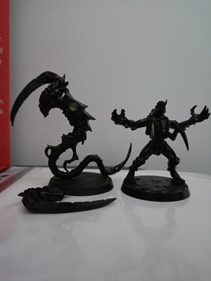 40k Tyranids μεταλλικά φιγούρες σαν καινούργιο, σετ 2