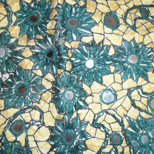 Decorative pillow covers new, handmade from India, 44x44 cm