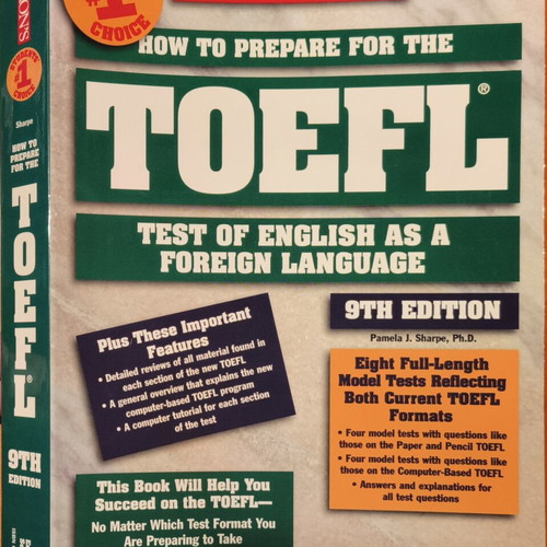 Toefl Barron's 9th Edition New