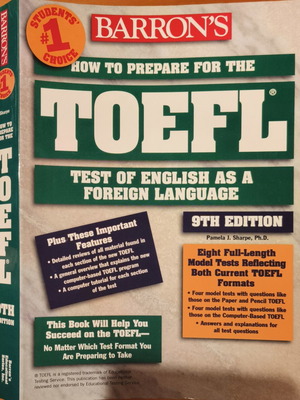 Toefl Barron's 9th Edition New