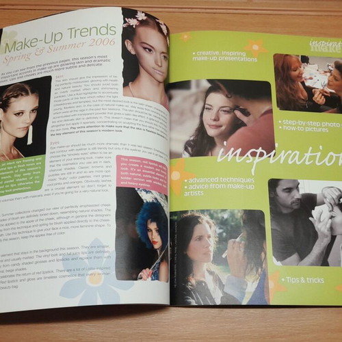 Make-up International magazines by Kryolan like new, pack of 2 (2006 & 2008)