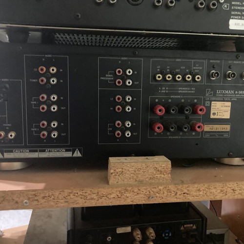 Luxman amplifier used, 90-100 watt, 14 kg