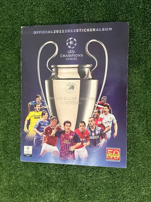 Champions League 2011/12 Panini sticker album complete