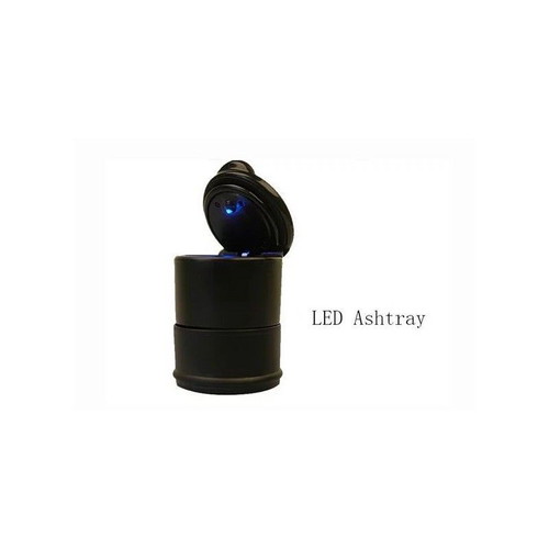 LED Portable Car Cup Holder Ashtray with Light New