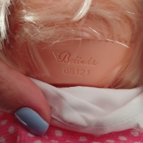 Belinda 68121 Talking Doll used, 28 cm