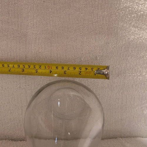 Glass carafe with stopper used, 1 liter
