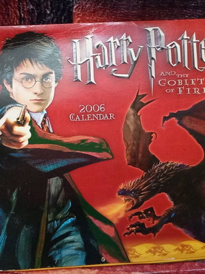 Harry Potter and the Goblet of Fire 2006 Wall Calendar used